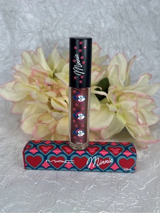MAC Disney Minnie Daisy LipGlass Lip Gloss - DRESS UP - Lim Ed FullSize NIB