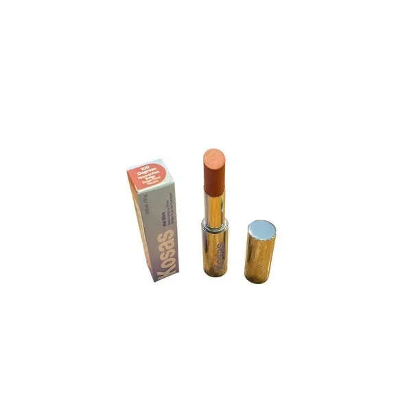 Kosas Wet Stick Moisturizing Lip Shine 100 Degrees Neutral Pink‎ Beige READ