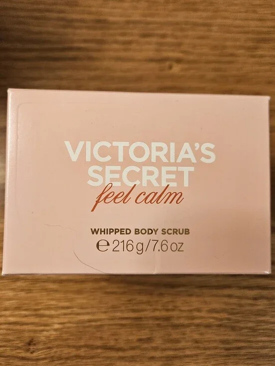 Victoria's Secret Pink Feel Calm Coconut Milk Rose Whipped Body Scrub