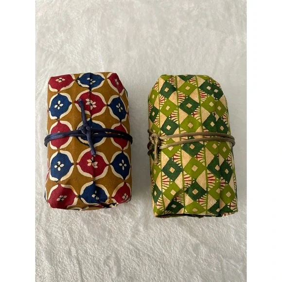 LAFCO New York Kimono Soap Set Almond Citron Verbena Luxury‎ Scented Bar Soap