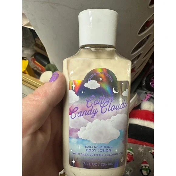 corton candy clouds. bath n body works body lotion.‎ new