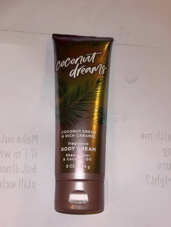 Coconut dreams lotion˚⋆𓇼˚⊹🐚 𖦹 ⁺｡°⋆🥥