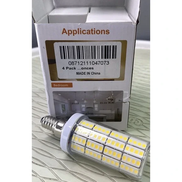 20W E12 LED Corn Light Bulb Lamp/chandelier 5000K, 100-240V AC,2500 LM,35000 Hrs