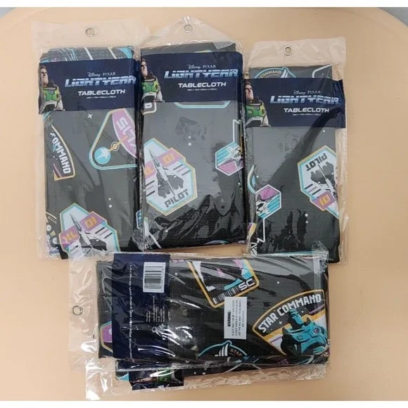 5 Lot Disney‎ Pixar Lightyear Tablecloth 52