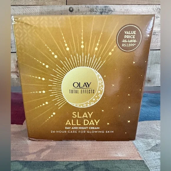 Olay Total Effects Slay All Day Cream 2 Pack New In Box