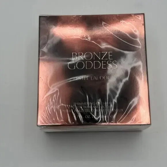 Estee Lauder Bronze Goddess Shimmering Oil Spray For Hair & Body - 1.7 Oz / 50mL