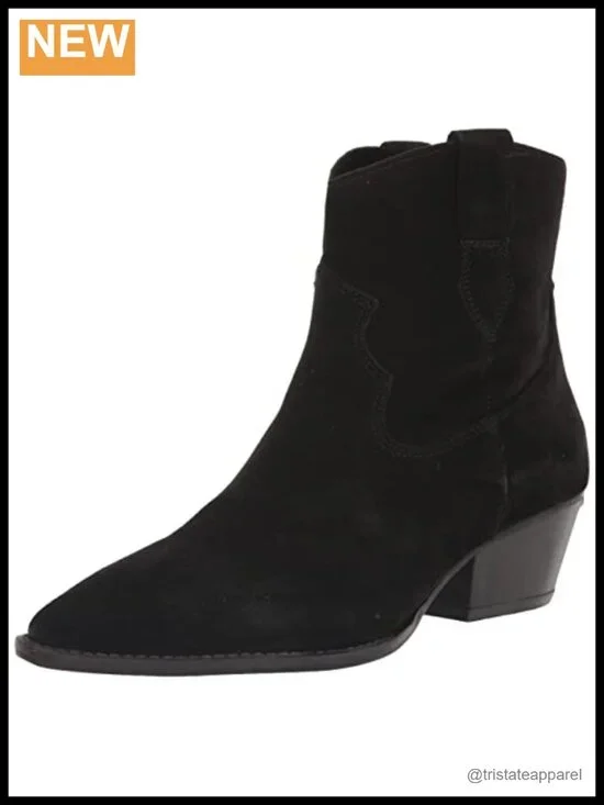 Chinese Laundry Califa Ankle Booties Suede Pull-On Boots