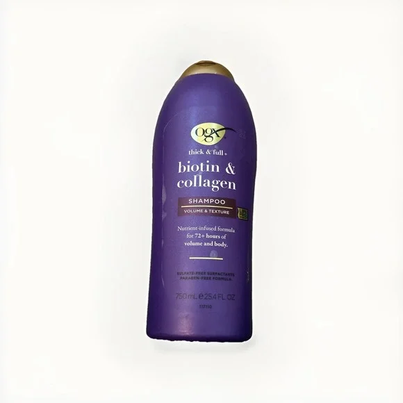 OGX Thick‎ & Full+Biotin & Collagen Volumizing Shampoo Sulfate Free - 25.4 fl oz