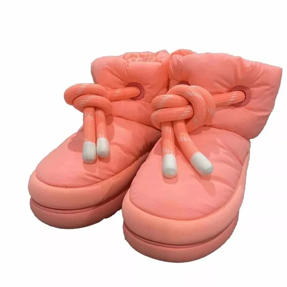 UGG CLASSIC MAXI SHORT SWEETHEART SLIP ON PUFF BOOTS