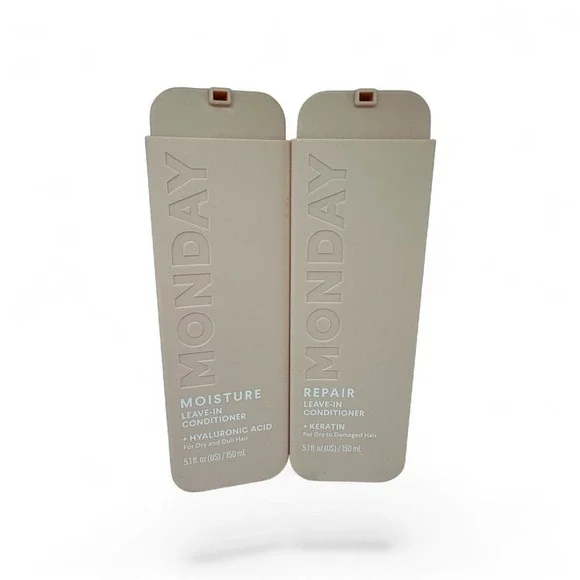 2 Monday Moisture Leave-in Conditioner For Dull & Dry Hair New