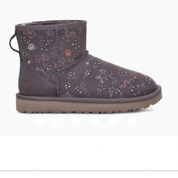 NWT Ugg Classic Zodiac Mini Boots