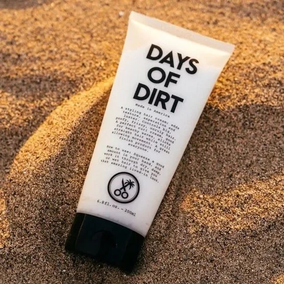Days of Dirt California Born Styling Cream Beachy Texture Lived In 6.8 fl. oz.