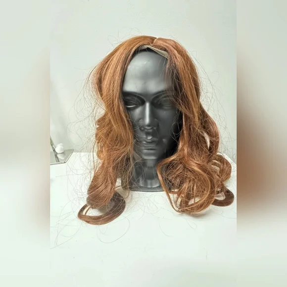 Auburn Wig Long Wavy Curly 24