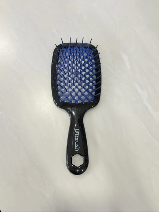 Black & Blue Paddle Detangling Hair Brush