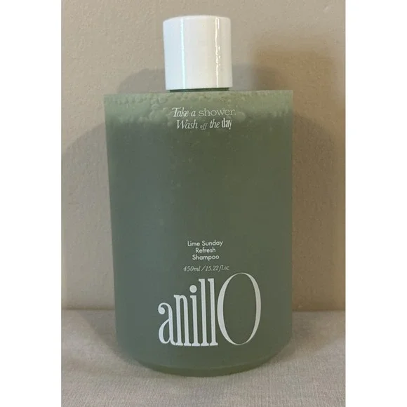 ANILLO Lime Sunday Refresh Shampoo 15.22 fl oz - Vegan Formula Cruelty Free- New