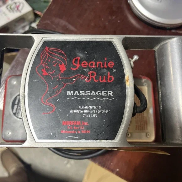 Morfam Deep Tissue Master Massager Jeanie Rub Chiropractic M69-315A USA Tested