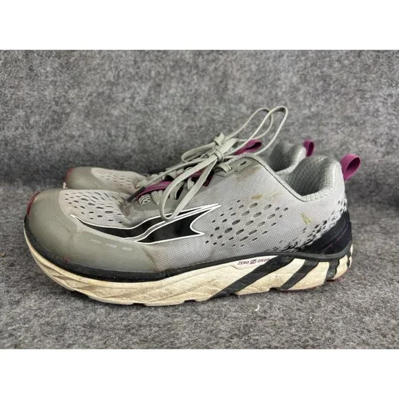 Altra Torin Shoes Womens Size 9 Gray Quantic Zero Drop Running Sneakers Athletic