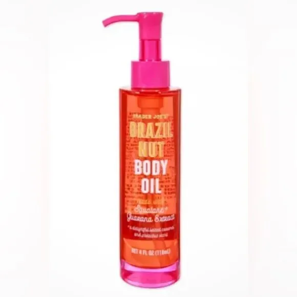 Trader Joe’s Brazil Nut Body Oil New