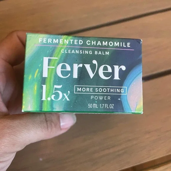 Ferver 1.5x More Soothing Fermented Chamomile‎ Cleansing Face Balm 1.7 FL Oz