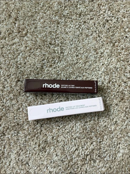 RHODE Peptide Lip Tint & Lip Treatment Duo - espresso and watermelon