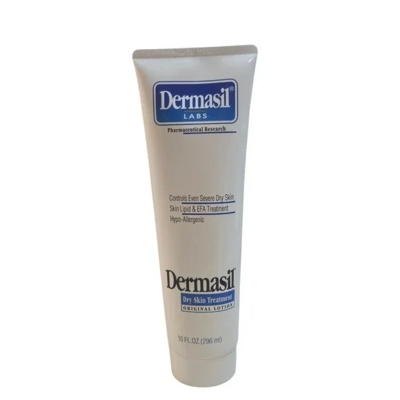 Dermasil Labs Original Lotion 10 Oz White‎ Controls Dry Skin For Hands Body