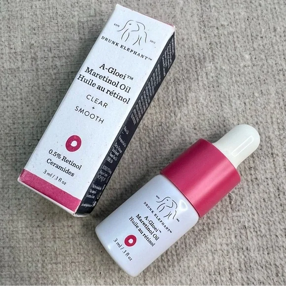 ❤️3 for $25❤️ Drunk Elephant A-Gloei Maretinol Oil mini