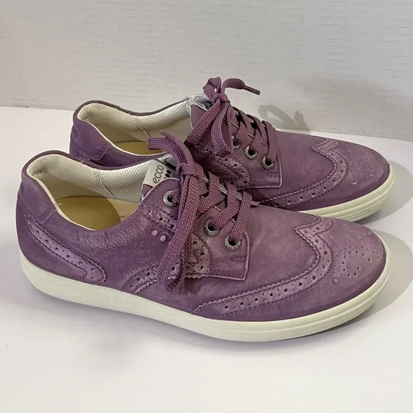NEW Ecco Biom Hydromax Hybrid II Wingtip Leather Spikeless Golf Shoes 36 5 5.5
