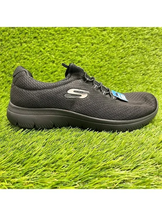 Skechers Summits-Summer Blush Womens Size 6.5D Black Athletic Shoes Sneakers