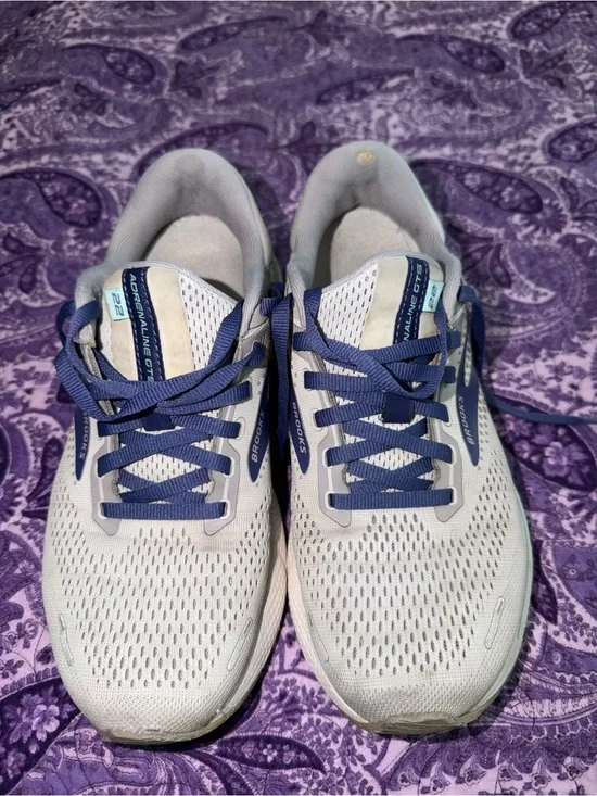 Brooks Women's Running Shoes Adrenaline GTS 22 Alloy/Blue/Green
