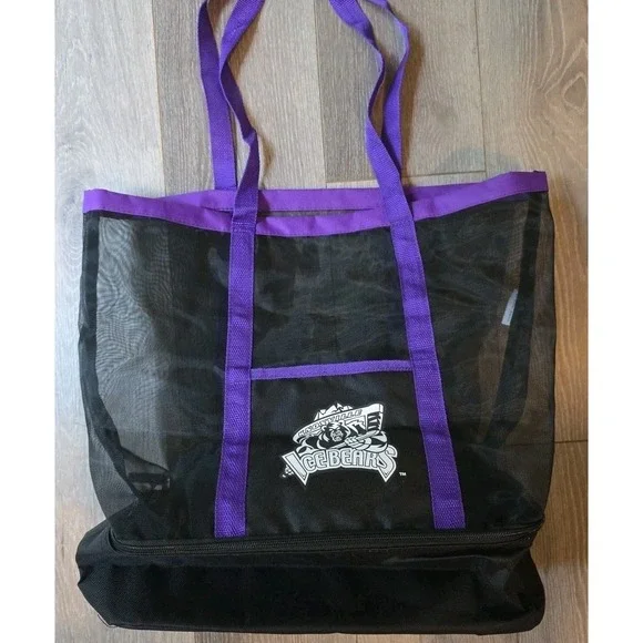 NEW Knoxville Ice‎ Bears Double-Layer Dry and Wet Separation Storage Travel Bag