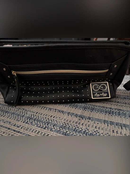 Itzy Ritzy Black Stroller Bag