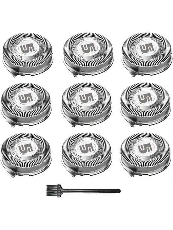 Replacement Shaver Heads for Philips AquaTouch & PowerTouch - 9 Pack, Compatible