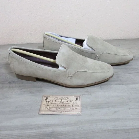 Aerosoles Women's 7.5 Paynes Casual Flat French Coat Tan Suede