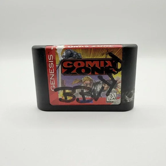 Comix Zone Sega Genesis Game E SEGA NTSC-U/C 1995 Cart‎ Only Action Platformer