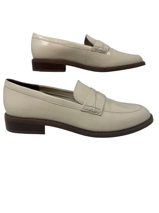 Franco Sarto Alora Creme/Ivory Penny Loafers Size 8.5