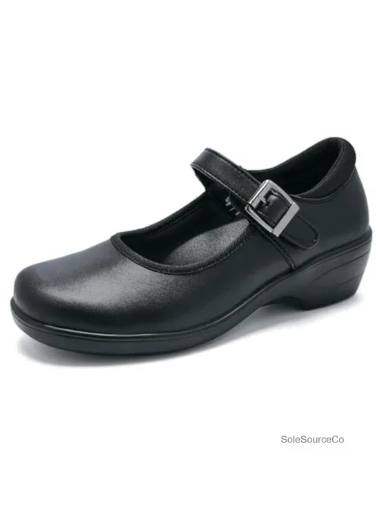 Women's Mary Jane Flats Hook and Loop Dress Shoes