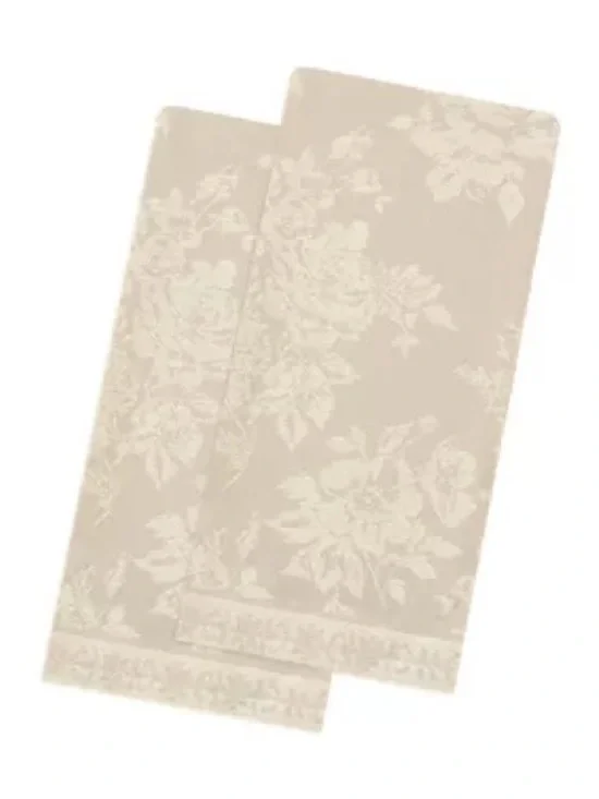 Biltmore ~ Tonal Jacquard Floral Napkins / set off 4 - 19”