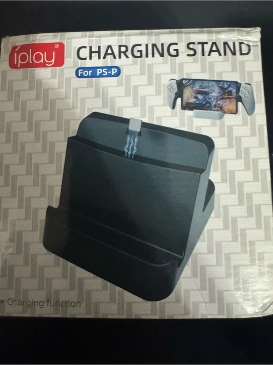 i play. Black Charging Stand for PS‑P Devices