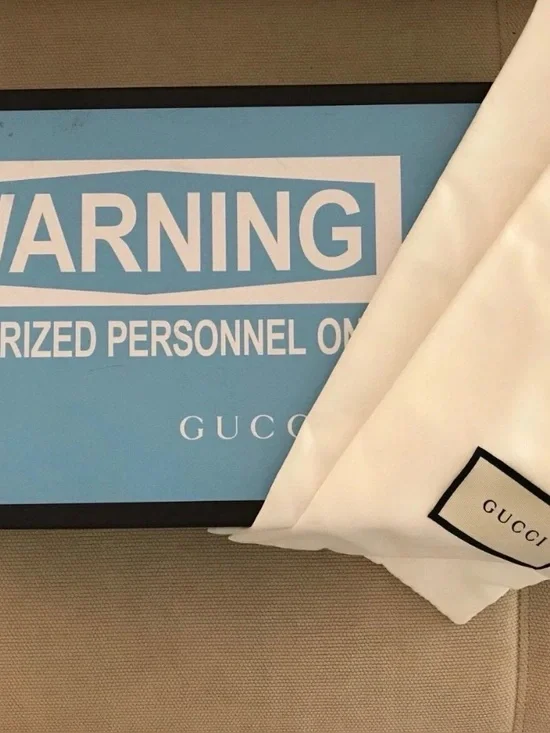 Gucci shoe box with 2 Dustbags
