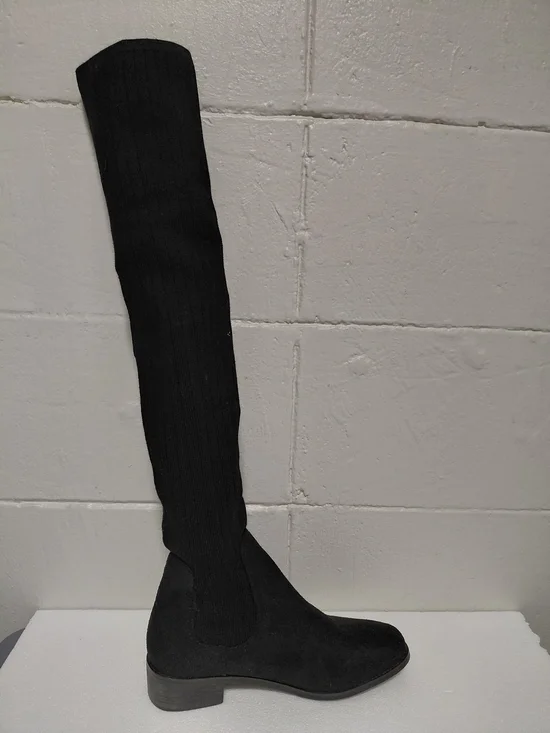 Black Over-the-Knee Women's Boot