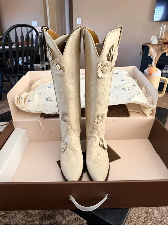 BRAND NEW Lucchese x Lela Rose Priscilla Boots