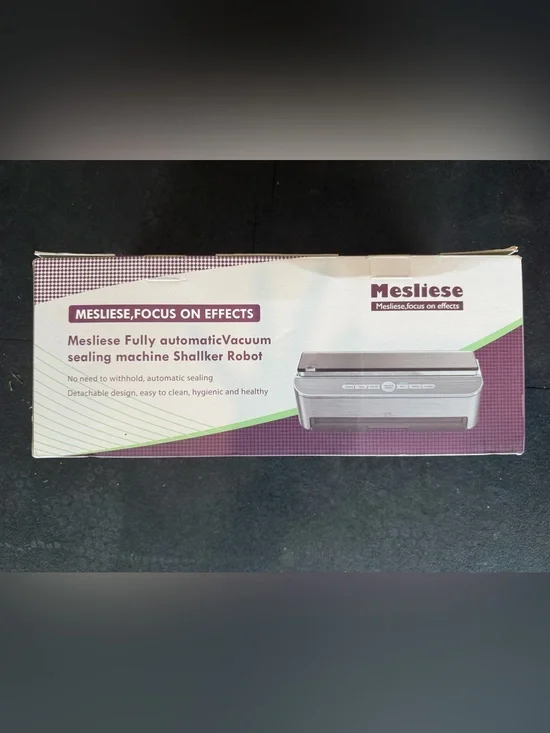 Mesliese Fully Automatic Vacuum Sealer, Shallker Robot