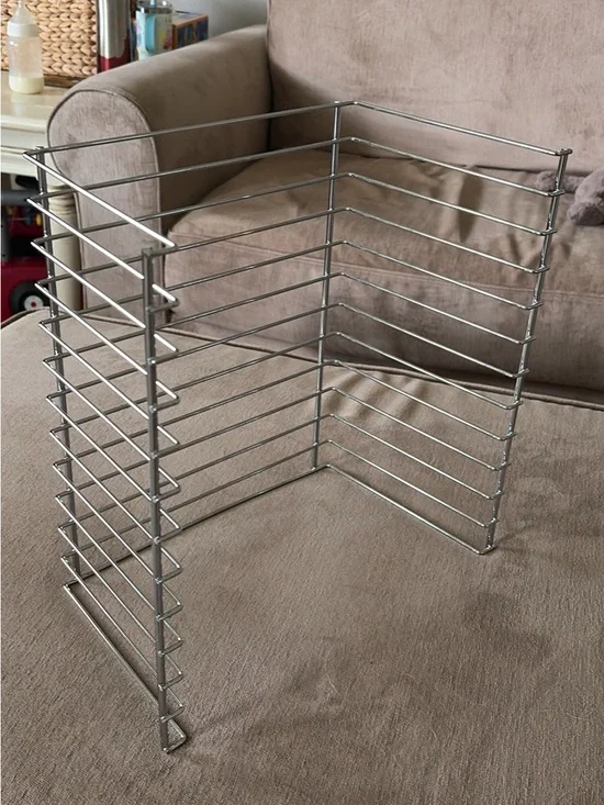 Montessori Wire Puzzle Rack - Silver