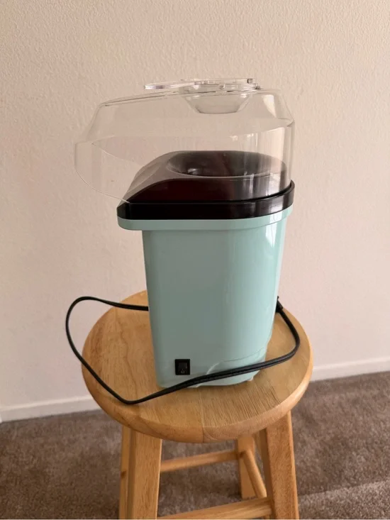 Mint Green Electric Popcorn Maker by