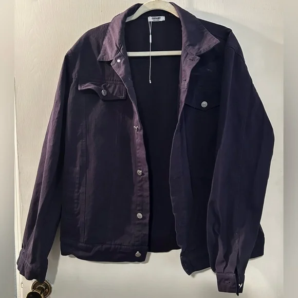 Men’s Coofandy Navy Blue jacket Size L
