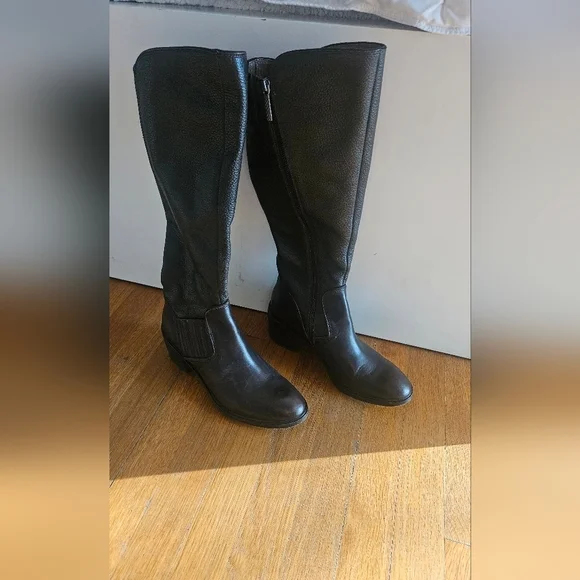 Donald J. Pliner Brown Over the Knee Boots