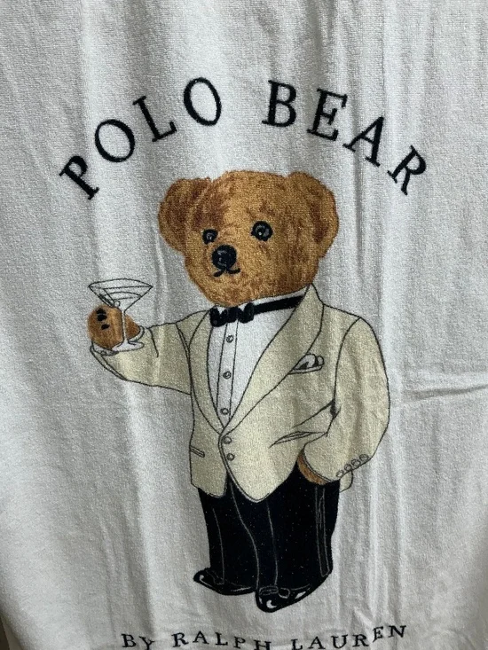 Ralph Lauren Polo Bear Martini Beach Towel