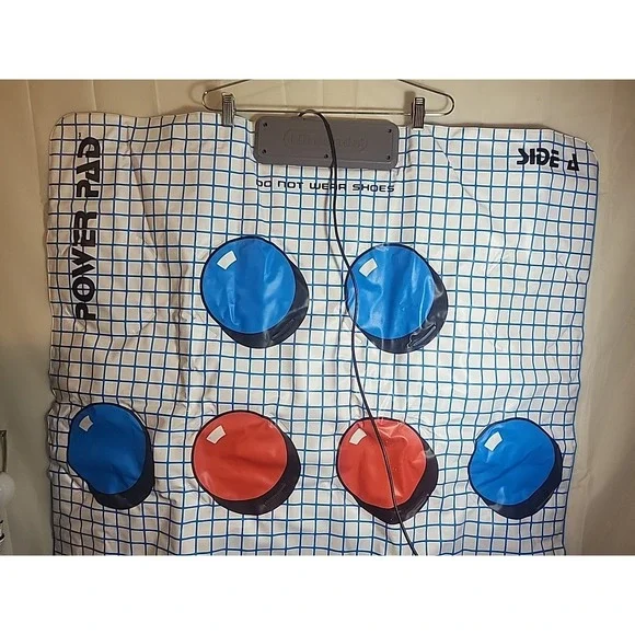 Vintage 1988 Original Nes Nintendo‎ Power Pad Accessory Controller Mat