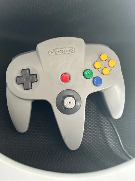 Nintendo OEM Gray N64 Controller - Used