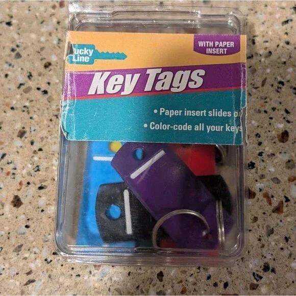 Key Tags - Assorted Colors